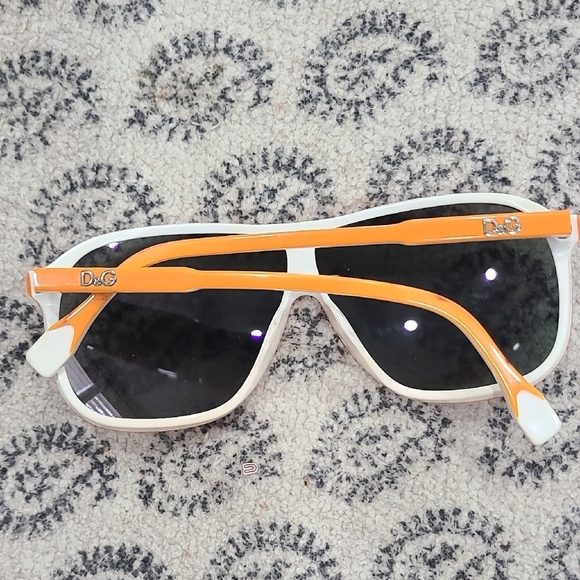 Dolce & Gabbana Orange Sunglasses with Purple Lenses main image 4